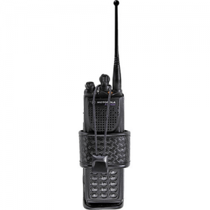 Bianchi 7923 Adjustable Radio Holder | Leather | LAPoliceGear.com