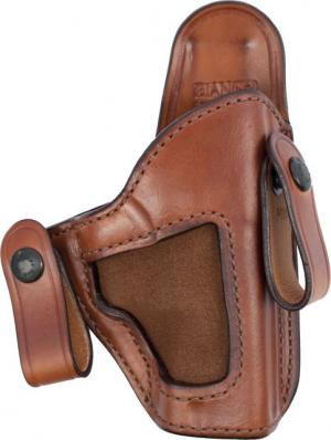 Bianchi 120 Covert Option Handgun Holster - Russet, Right Hand 23876