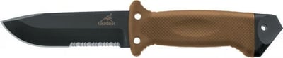 Gerber LMF ll Infantry Coyote Brown Handle Fixed Blade Knife - Box Pack 22-01463 2201463