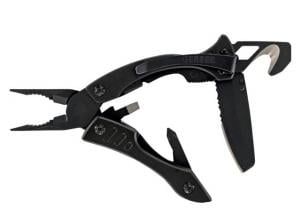 Gerber Crucial Black Multi-Tool w/Strap Cutter- Clam 31-001518