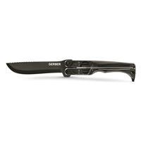 Gerber DoubleDown Folding Machete Knife, Black 30-001530N