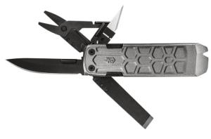 Gerber Lockdown Pry Grey 2.50" Plain Edge Blade Multitool 31-003570