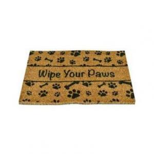 Ninamar Door Mat Wipe Your Paws Natural Coir - 75 cm x 44 cm 013977542558