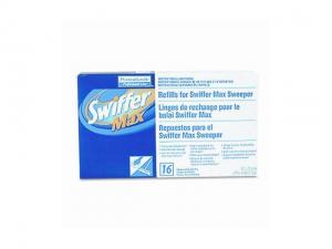 Swiffer 37109 Refill Cloths, 17-3/4 x 10, White, 16/Box, 6/Carton N82E16848043335