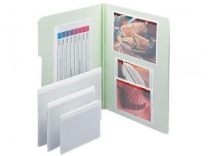 Smead 68153 Self-Adhesive Poly Pockets, Top Load, 5-5/16 x 3-5/8, Clear, 100/Box