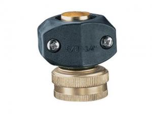 Nelson 50431 5/8' or 3/4' Clamp-style Female Coupler Brass and Nylon Hose Repair