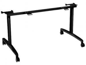 Huddle Flip-Top Base For 30' Deep Table Tops, 51-5/8w X 23-1/2d, Black