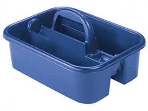Akro-Mils Tote Caddy 13-3/4'x18-1/4'x8-3/4' Blue 09185BLUE