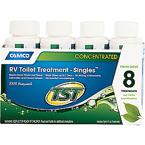 Camco RV TST RV Toilet Treatment Singles 40221