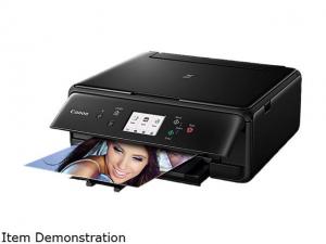 Canon PIXMA TS6120 (2229C002) Duplex Up to 4800 x 1200 DPI USB/Wireless Color InkJet All-In-One Printer - Black