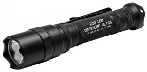 SureFire E2D Defender Ultra Dual-Output Flashlight with Dual-output tailcap click switch, Black 014891406605