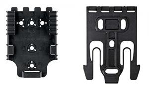 Safariland SLQUICK-KIT1-2 Quick Locking System QLS Platform Kit 1 Male and 1 Female Quick Release Kit Black 014891408005