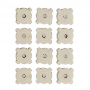 7.62mm 100 Pack Star Chamber Cleaning Pads FG-2717PD-100