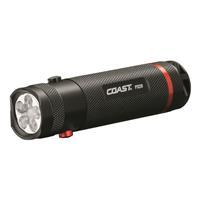 COAST PX20 Dual-Color with Bulls-Eye Spot Beam Flashlight, 315 Lumens 015286192868
