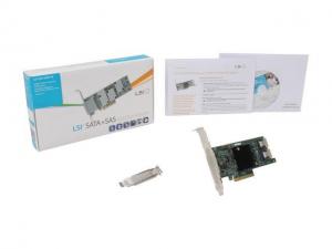 LSI LSI00301 (9207-8i) PCI-Express 3.0 x8 SATA / SAS Host Controller Card