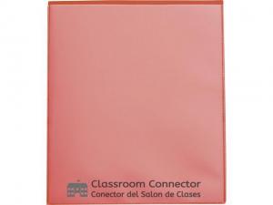C-Line Classroom Connector Folders, Orange, 25/BX, 32002