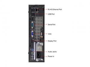 Recertified - Refurbished Dell OptiPlex 790 USFF Intel Core I5 2400S 2.5G / 4G DDR3 / 500G / DVD / Windows 7 Professional 64 Bit / 1 Year Warranty
