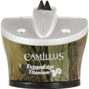 Camillus 18725 ExtremEdge Knife Sharpener with Realtree Camo Finish ABS Corrosion-Resistant Housing 18725