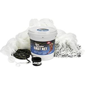 Fitec Ultra Spreader Cast Net 10' 5/8" Mesh Clear 10710