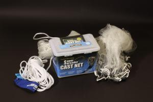 Fitec Super Spreader Cast Net Clear 5/8" Mesh 10' Size 017341114105