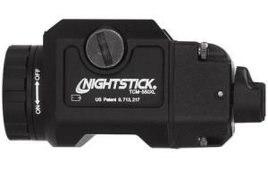 NIGHTSTICK TCM-550XLS Compact Tactical Weapon-Mounted Pistol Light with Strobe TCM-550XLS