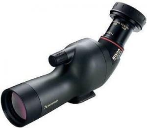 Nikon Fieldscope 13-30x50mm ED Spotting Scope, 13-30x Zoom Eyepiece, Angled Body, Black, 8321