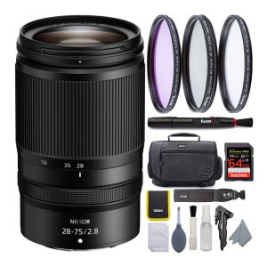 Nikon NIKKOR Z 28-75mm f/2.8 Lens in Black 018208201075