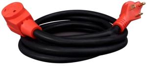 Valterra Mighty Cord 30 Amp Extension Cord With Handle, Red, 15ft, A10-3015EH
