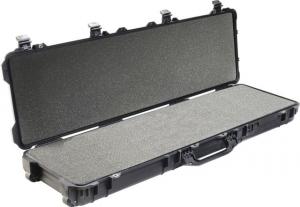 Pelican 1750 Watertight Protector Gun Case w/ Wheels & Foam - 50.5in Interior, Black 019428005696