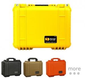 Pelican 1450NF Protector Waterproof Crushproof Medium Case, Orange - No Foam 1450001150