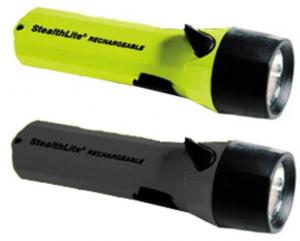 Pelican StealthLite Rechargeable Submersible 2450 Black Flashlight, No Charger 2451B