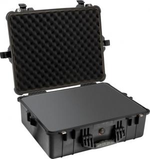 Pelican 1600 Protector Pressurized 24x19x8in Case, Black w/Foam 1600000110