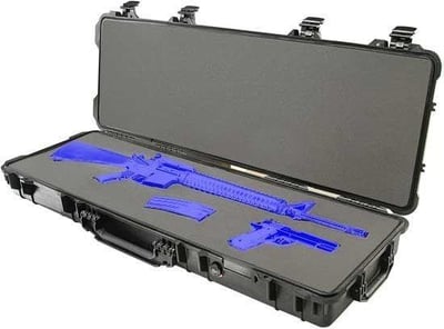 Pelican 1720 Watertight Gun Case w/ Wheels and Foam - 42in Long Interior, Black 1720-000-110