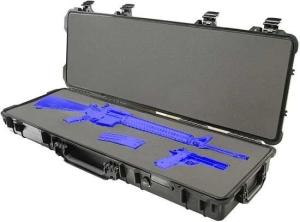 Pelican 1720 Watertight Gun Case w/ Wheels and Foam, 42in, Desert Tan, 1720-000-190