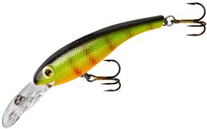 Cotton Cordell Wally Diver Crankbait, 3 1/8in, 1/2 oz, Floating, Perch, CD622 CD622