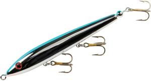 Cotton Cordell Tail Weighted Boy Howdy, 4 1/2in, 3/8oz, 4 Hooks, Chartreuse/Blue Back, C4006 020495013590