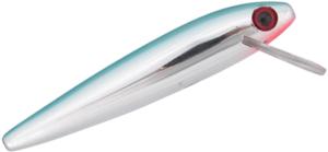 Rebel Lures Rebel Value Minnow, Silver/Blue, 3-1/2in, 5/16oz, F1003V