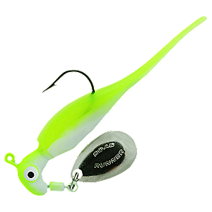 TTI-BLAKEMORE Road Runner Slab Runner with Bobby Garland Baby Shad - BONE WHT CHART SR2-311