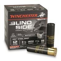 Winchester Blind Side, 12 Gauge, 3 1/2&amp;quot;, 1 5/8 oz., BB, 25 Rounds SBS12LBB