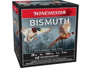 Winchester Bismuth Ammunition 28 Gauge 3 1 oz #5 Non-Toxic Shot - 515960"