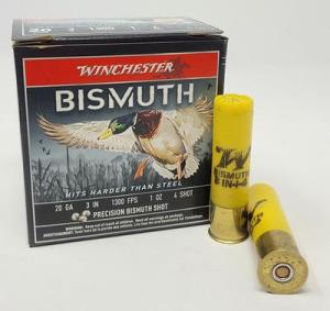 Winchester Bismuth TARGET 20 Gauge 3" Shotshell - 15rd 