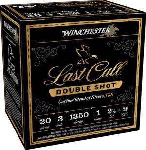 Winchester Repeating Arms WINCHESTER LAST CALL 20GA 3" 1OZ #2.5 & #9 25RD 10BX/CS 