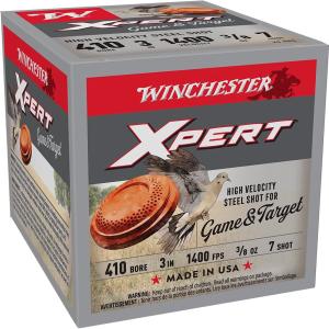 Winchester Xpert Steel Game &amp; Target Load 410 ga. 3 in. 3/8 oz. 7 Shot Steel 25 rd. 