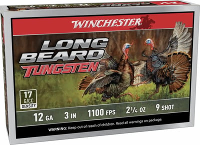 WINCHESTER AMMO 12Ga 3" #9 Long Beard TS17 2-1/4oz 5rd 