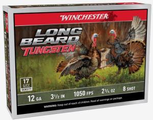 Winchester Repeating Arms WINCHESTER 12 GA 3-1/2IN  #8 LONG BEARD TS17 2-3/4 OZ 