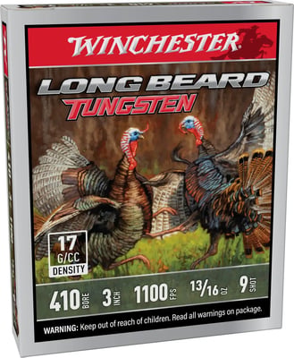 WINCHESTER AMMO 410Ga 3" #9 Long Beard TS17 13/16oz 5rd 