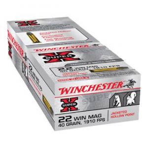 Winchester Super-X .22WMR 40GR JHP 50rds 020892100718
