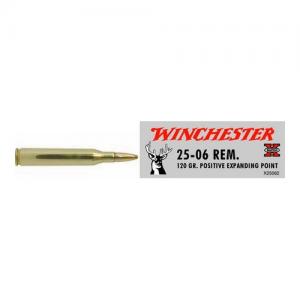 Winchester Super-X, 25-06REM, 120 Grain, Positive Expanding Point 20rds 020892200128