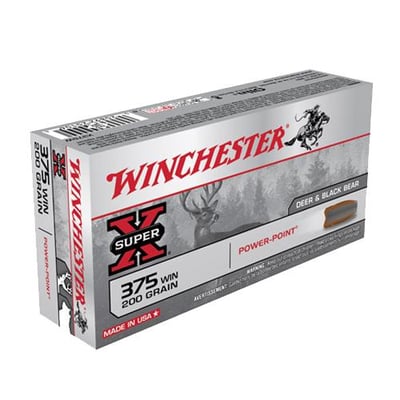 Winchester Super-X 375Winchester 200GR PP 20rds X375W