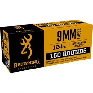 Browning Training & Practice Value pack 9mm Luger / Parabellum 124 Gr FMJ